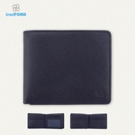 bradFORD Leather Wallet With Centre Flap Window ID