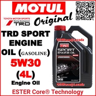 MOTUL TRD SPORT ENGINE OIL (4L) 5W-30 & 5W40 (FOR GASOLINE)