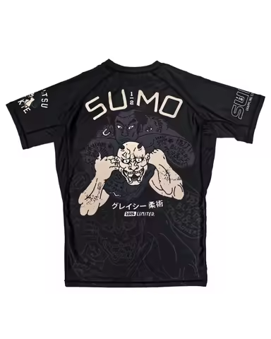 26 Japanese Jiu-Jitsu Hannya Theme Anti-Abrasion Shirt Jiu-Jitsu Quick-Drying Training Suit Breathab