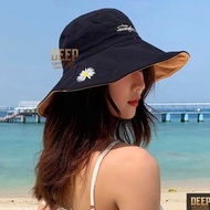 TOPI BUCKET WANITA KOREAN DEWASA KEKINIAN | WIDE BUCKET HAT FASHION