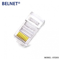 BELNET OT203 CAT5E RJ45 PLUG ( 100PCS )