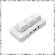 G5(DKCZ) MK321BT 3-Key Mini Customized Mechanical Keyboard Blue Switch USB+BT Dual-Mode Connection f