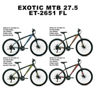 Terlaris Sepeda Gunung / MTB 27.5 Exotic 2651 FL