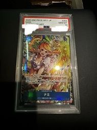 One Piece Nami SR-P OP11 PSA 10 Gem Mint Alternate Art, 海賊王娜美PSA10