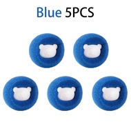Bola Spons Pembersih Pakaian Anti Kusut Laundry Ball Reusable Untuk Mesin Cuci isi 5 / 10 Pcs