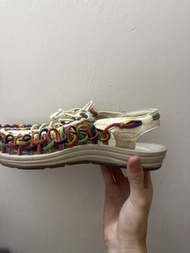 KEEN 彩色編織涼鞋
