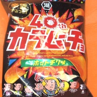 【Direct from Hokkaido】Karamucho Spicy Potato Chips 55g Snacks Spicy Addictive Water