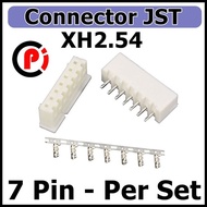 Connector 7P Set XH2.54 Male Female 7Pin 7 Pin PCB To Straight Leg Cable