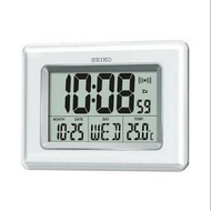 Seiko QHL058W Digital Desk Clock Original 1-year Official Warranty