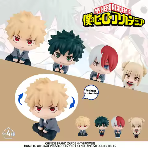 Anime Nendoroid Figures Collectible Model Toys Bakugou Katsuki Midoriya Izuku Todoroki Shoto Toga Hi