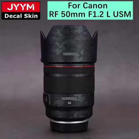 For Canon RF 50mm F1.2 L USM Anti-Scratch Camera Lens Sticker Coat Wrap Protective Film Body Protect