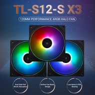 Thermalright 120mm Case Fan TL-S12-S CPU Cooling Fan ARGB 120mm Slient-Balance Fan Reverse Airflow F