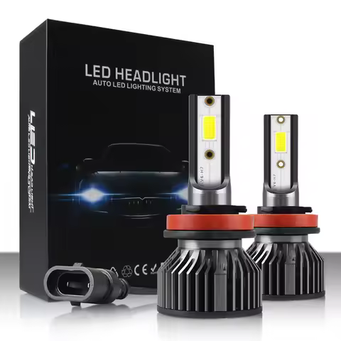 PAMPSEE 12000LM H11 H1 H3 H4 H7 LED Car Headlight Bulbs 76W 6000K 9005 HB3 9006 HB4 H8 H9 Auto Fog L