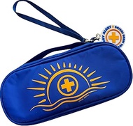 Blue Sunburst Insulated Medicine Case for EpiPen, Auvi-Q, Inhalers & Temperature-Sensitive Meds