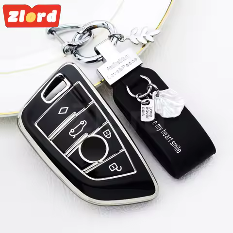 4 Buttons TPU Car Remote Key Shell for BMW 3 5 6 8 X3 X4 X5 X7 G Series G21 G20 G31 G30 Auto Keyless