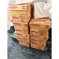 1 Box Copy One Bond Paper 70gsm Ultra White – Short / A4 / Long / A5