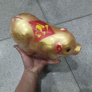 Piggy bank (Fortune spinning pig) size Small (d 24 r 11 c14 cm) adorable
