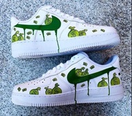 Green Money Customised Nike Air Force 1