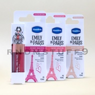 Vaseline Tinted Lip Oil EMILY IN PARIS Limited Edition Nude Creme Rose Amour/ Berry Bisous/ - 4.6ml 