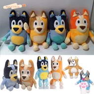 EU-FASHION 28cm Plush Doll Kawaii Creative Cartoon Home Decor Blue-Y Bingo Family