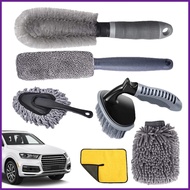 Car Wash Cleaning Kit 6PCS Car Cleaning Tools Kit Auto Detailing Kit Car Care Kit for Cars SUVs House Kitchen lofusg lofusg