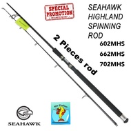 FISHER SEAHAWK HIGHLAND SPINNING ROD HLD602MHS / 662MHS / 702MHS