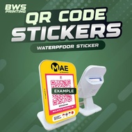 MAE Soundbox Sticker Replacement Duitnow QR Code - Duitnow QR Sticker - 4pcs