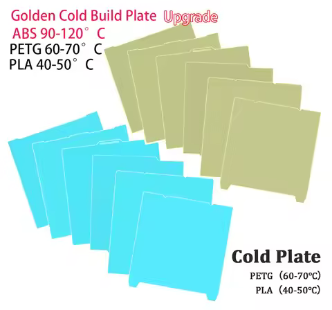 Glacier Cold Plate For Bambu Lab H2D H2S A1 P1 X1C P2S H2C Cool Build Plate For Anycubic Kobra S1 Cr