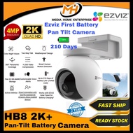 EZVIZ Outdoor IP Camera HB8 - Battery Powered Pan & Tilt Camera, 2K+ Resolution, 360° Panoramic, Col