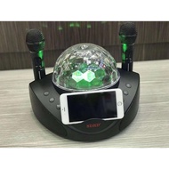 【SDRD】 Dual Wireless Microphone Bluetooth SD-308 Speaker Mobile Karaoke Stereo 20W SDRD sd 308 Speak