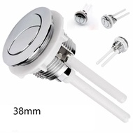 Dual Flush 38mm Toilet Water Tank Round Valve Rods Push Button Water Saving For Cistern Bathroom Toilet Accessories Toilet Tank Button