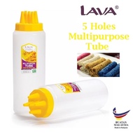 Botol Roti Jala 5 Lubang 700ml LAVA