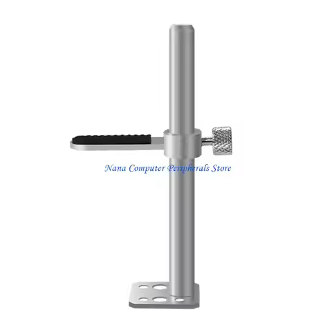 F68C GPU Support Bracket Adjustable Aluminum Design with Fan Mount to Prevent Graphics Card Sagging