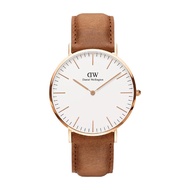 Daniel Wellington Classic 40 Durham White DialLeather Men Watch