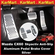 Mazda CX-60 CX60 Skyactiv Anti-Slip Aluminum Pedal Brake Cover Mazda CX60 Car Accessories Interior