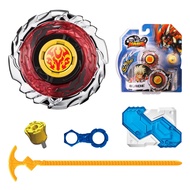Spinning Tops Gaming top Toys, Brust Blade Metal Gyro Battle Set with Launcher, Toy Gifts for Kids B