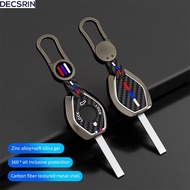 Car Key Case Cover Shell Fob Holder for BMW 3 5 7 Series X5 E53 X3 F83 E46 E39 E38 E60 E63 E61 E64 3
