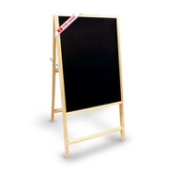 ชอล์คบอร์ด กระดานดำ ขาตั้งบานพับ 1 หน้า OFMS0086 75x50