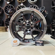 [4PCS] New Sport Rim 15inch Promax WheelsCE28 15X7JJ ET35/28 4H100 GUNMETAL