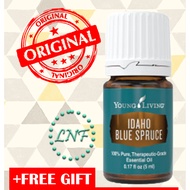 YL Young Living Idaho Blue Spruce (5ml) + Free YL Reusable Bag Size S (70% - 80% oil level sealed)