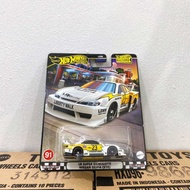 HOTWHEELS PREMIUM LB SUPER SILHOUETTE NISSAN SILVIA S15 LBWK 91 BOULEVARD REAL RIDERS original matte