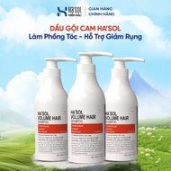 Dầu Gội Cam HASOL Phục Hồi Hư Tổn Làm Phồng Tóc Giúp Tóc Mềm Mượt Chắc Khỏe Dùng Da Đầu Nhạy Cảm-Has