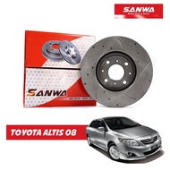 Toyota Altis 08+-SANWA Sport Disc Rotor-Front