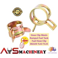 Hose Clip Mesin Rumput Fuel Tank Fuel Hose Clip BG328 TL43 TL33