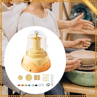 [flameer1] DIY Pottery Wheel Kit,Complete Pottery Painting Kit,Gift Electric Pottery Wheel Sculpting