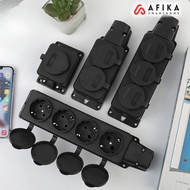 Outdoor Waterproof Terminal Socket IP54 16A 250V EU