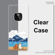 For Nokia 102 4G Case HMD 102 TA-1729 Clear Silicone TPU Shockproof Back Cover Protector For Nokia 3
