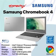 NOTEBOOK SAMSUNG CHROMEBOOK 4 / LAPTOP CHROME BOOK RAM 4GB / 32GB GARANSI RESMI