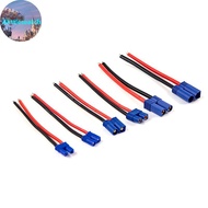 Alittlesearch EC2/EC3/EC5 Male Female Connector Pigtail Cable Silicone Wire RC Lipo Battery MY