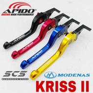 Apido Brake Lever Disc Modenas KRISS 2 II Alloy Kriss110 MR3 CT110 CT110 Dinamik GT128 KSR110 KRS Brek Accessories Motor